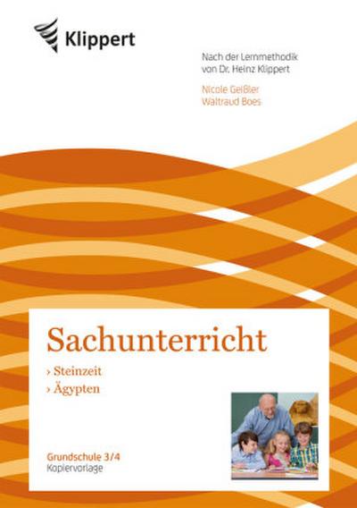 Sachunterricht 3/4, Steinzeit - Ägypten