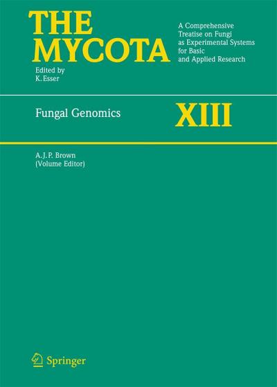 The Mycota Fungal Genomics