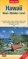 Nelles Map Hawaii: Maui Molokai Lanai