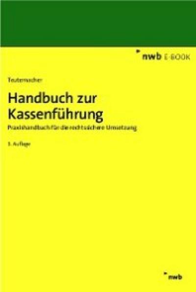 Handbuch zur Kassenführung