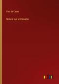 Notes sur le Canada