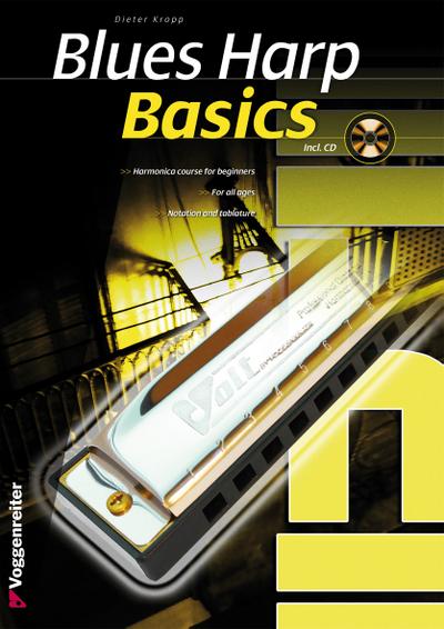 BLUES HARP BASICS (English Edition), m. 1 Audio-CD
