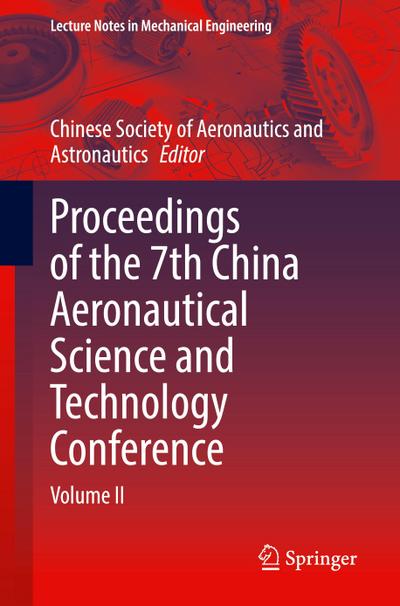 Proceedings of the 7th China Aeronautical Science and Technology Conference