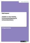 Analysis in einer Variable.Lernzusammenfassung für Lehramtskandidaten