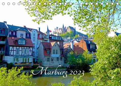 Marburg 2023 (Tischkalender 2023 DIN A5 quer)