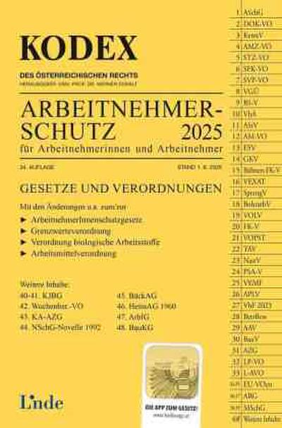 KODEX Arbeitnehmerschutz 2025