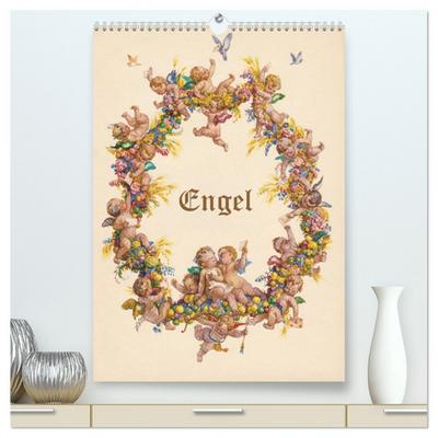 Engel (hochwertiger Premium Wandkalender 2024 DIN A2 hoch), Kunstdruck in Hochglanz