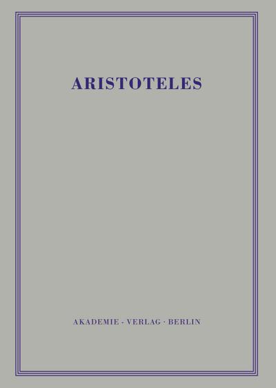 Politik - Buch IV-VI