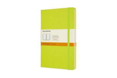 Moleskine Notizbuch Large/A5, Liniert, Fester Einband, Limetten Grün