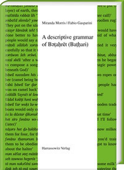 A descriptive grammar of B¿¿a¿r¿t (Ba¿¿ari)