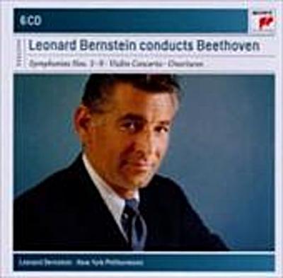 Leonard Bernstein conducts Beethoven, 6 Audio-CDs