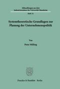 Systemtheoretische Grundlagen zur Planung der Unte