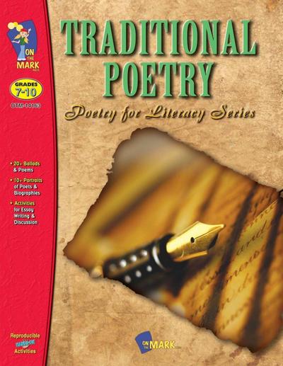 Traditional Poetry from the Fifteenth to the early Twentieth Century Grades 7-10