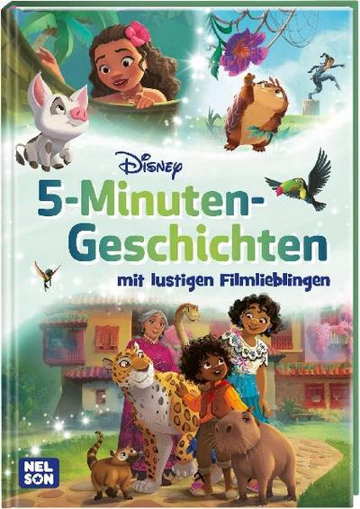 Disney Vorlesebuch: 5-Minuten-Geschichten mit lustigen Filmlieblingen: Encanto, Raya und Vaiana auf neuen Abenteuern | Geschichten mit den beliebtesten Disney-Sidekicks (ab 3 Jahren)