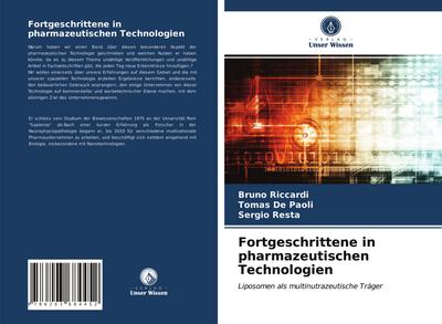 Fortgeschrittene in pharmazeutischen Technologien