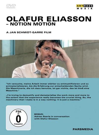 Olafur Eliasson - Notion Motion, 1 DVD