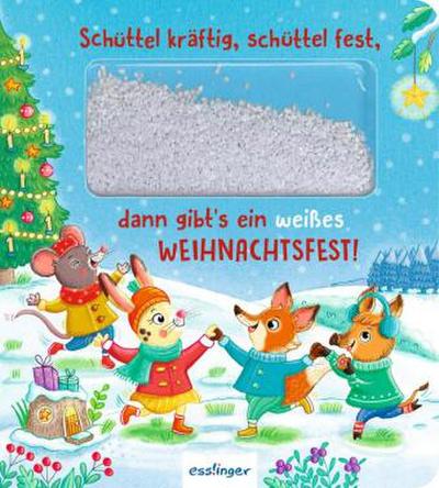Schüttel-Pappe: Schüttel kräftig, schüttel fest, dann gibt’s ein weißes Weihnachtsfest!