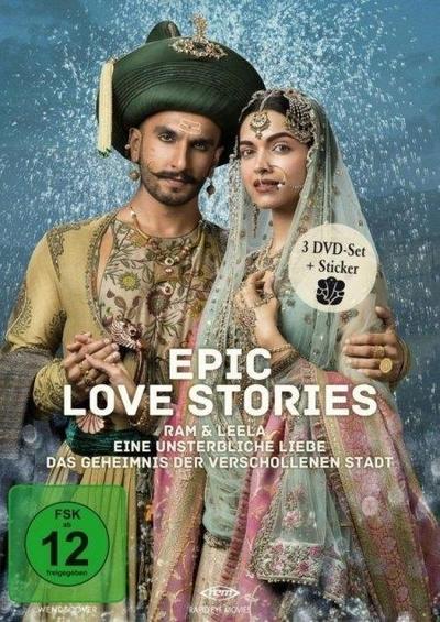 Epic Love Stories, 3 DVDs