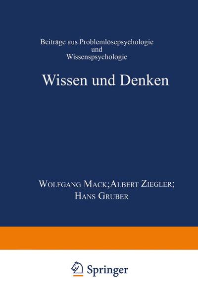 Wissen und Denken