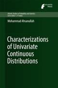 Characterizations of Univariate Continuous Distrib