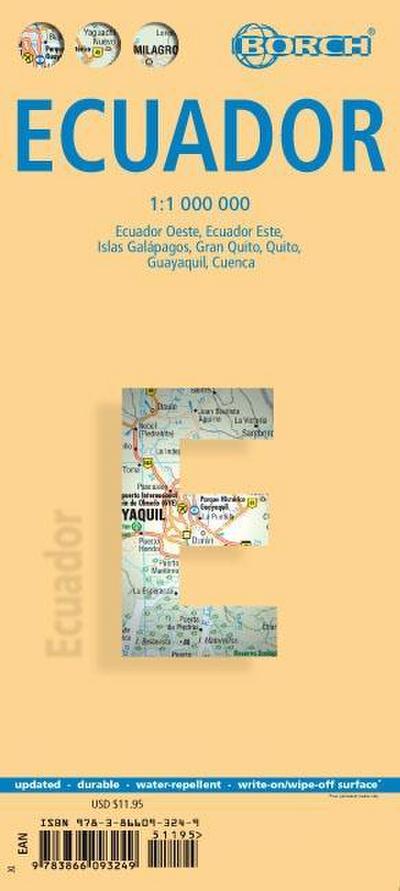 Borch Map Ecuador