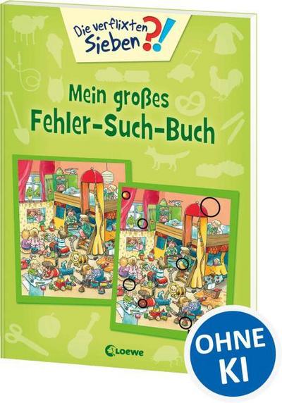Die verflixten Sieben - Mein großes Fehler-Such-Buch 1