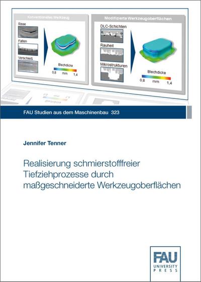 Realisierung schmierstofffreier Tiefziehprozesse durch maßgeschneiderte Werkzeugoberflächen