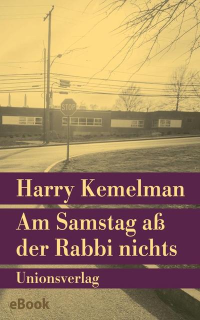 Am Samstag aß der Rabbi nichts