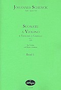 Suonate a violino e violone (cimbalo)op.7 Band 1 (Nr.1-8) für Violine und Bc
