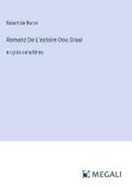 Romanz De L’estoire Dou Graal