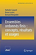Ensembles ordonnés finis : concepts, résultats et usages