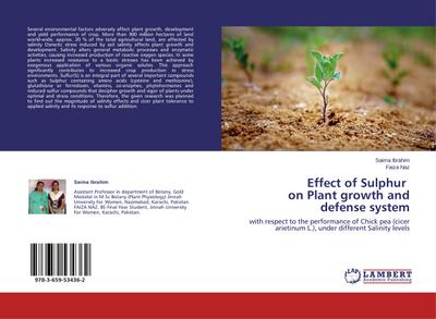Effect of Sulphur on Plant growth and defense system