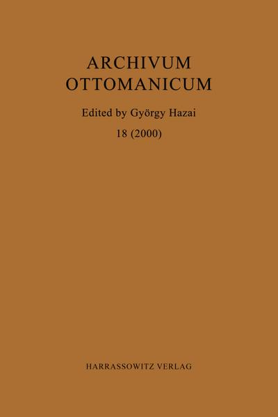 Archivum Ottomanicum 18 (2000)