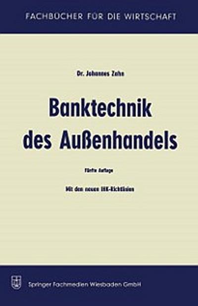 Banktechnik des Aussenhandels