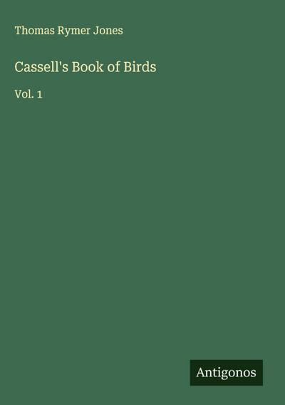 Cassell’s Book of Birds