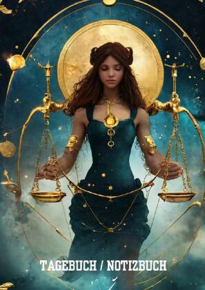 Tagebuch / Notizbuch   Sternzeichen   Waage