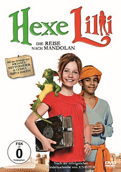 Hexe Lilli - Die Reise nach Mandolan, 1 DVD