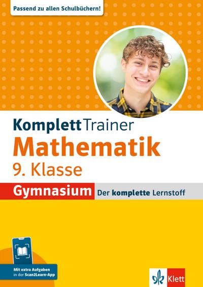 Klett KomplettTrainer Gymnasium Mathematik 9. Klasse