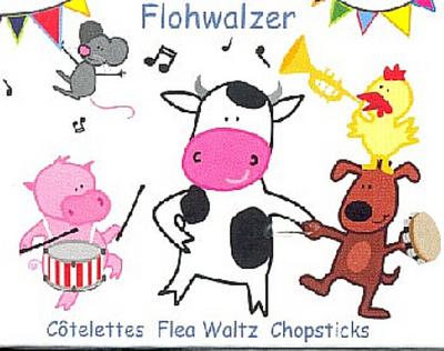 Spieluhr Kids - FlohwalzerMotiv Tanzende Kuh