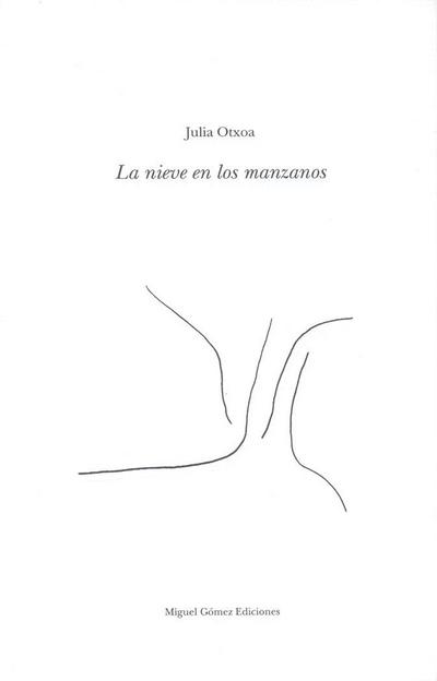 La nieve en los manzanos