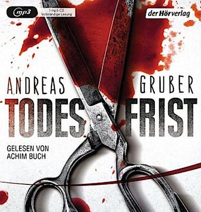 Todesfrist, 1 Audio-CD, 1 MP3