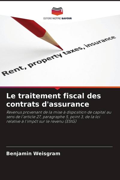 Le traitement fiscal des contrats d’assurance