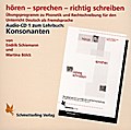 Hören - sprechen - richtig schreiben Konsonanten, 1 Audio-CD