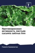 Protiworakowaq aktiwnost’ list’ew cucumis sativus linn