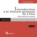 Introduction à la Théorie générale de l’Etat