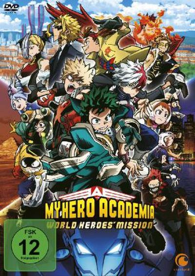 My Hero Academia: World Heroes Mission (DVD) The Movie, Min: 100/DD5.1/WS