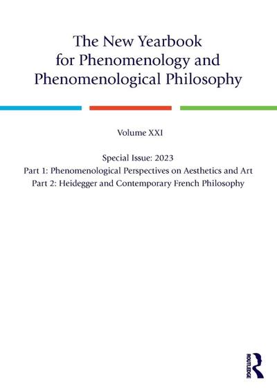 The New Yearbook for Phenomenology and Phenomenological Philosophy