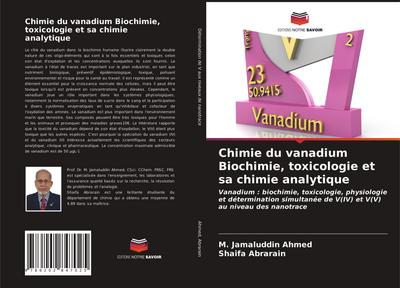 Chimie du vanadium Biochimie, toxicologie et sa chimie analytique