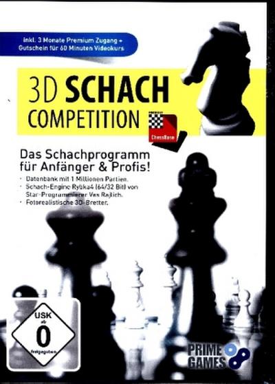 3D Schach Competition, 1 DVD-ROM