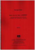 Suite aus der Oper ’Carmen’für Fl, Klar, Horn, Fag, 2 Vl, Va, Vc und Kb